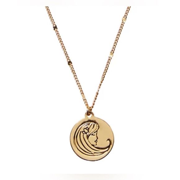 Kate Spade Zodiac Pendant Necklace Virgo - Picture 1 of 6